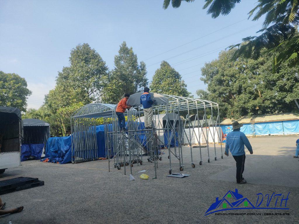 Nhà bạt vòm xếp